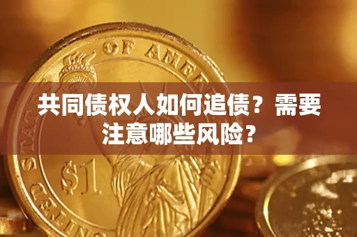 武汉共同债权人如何追债？需要注意哪些风险？