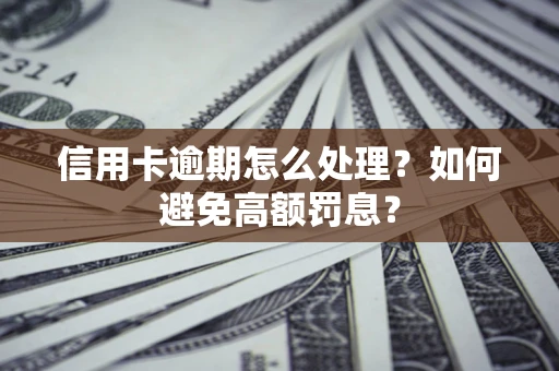 武汉信用卡逾期怎么处理？如何避免高额罚息？