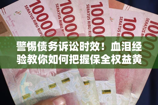 武汉警惕债务诉讼时效！血泪经验教你如何把握保全权益黄金期