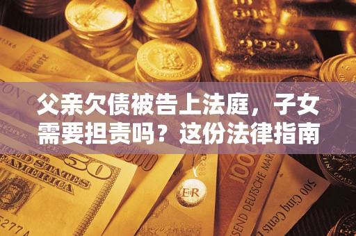 武汉父亲欠债被告上法庭，子女需要担责吗？这份法律指南必须看完