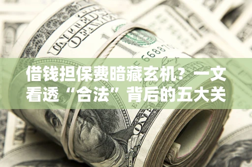 武汉借钱担保费暗藏玄机？一文看透“合法”背后的五大关键陷阱