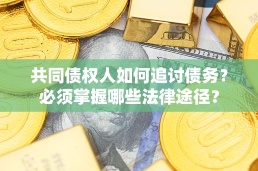 武汉共同债权人如何追讨债务？必须掌握哪些法律途径？