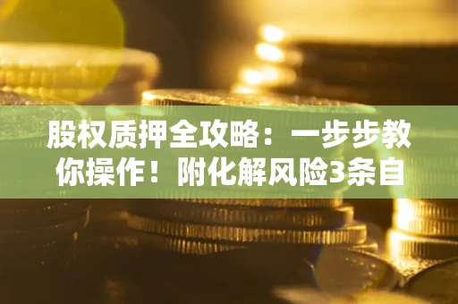 武汉股权质押全攻略：一步步教你操作！附化解风险3条自救法则