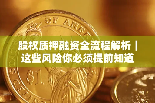 武汉股权质押融资全流程解析｜这些风险你必须提前知道