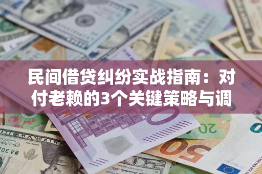 武汉民间借贷纠纷实战指南：对付老赖的3个关键策略与调解盲区解析
