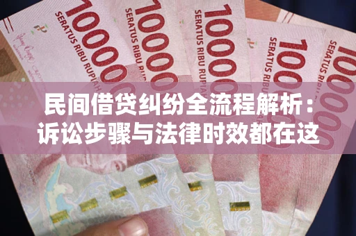 武汉民间借贷纠纷全流程解析：诉讼步骤与法律时效都在这儿了