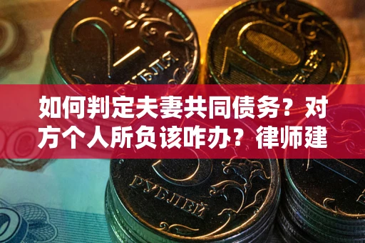 武汉如何判定夫妻共同债务？对方个人所负该咋办？律师建议
