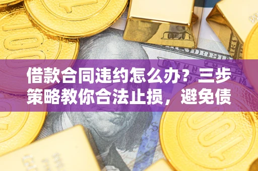 武汉借款合同违约怎么办？三步策略教你合法止损，避免债务危机升级
