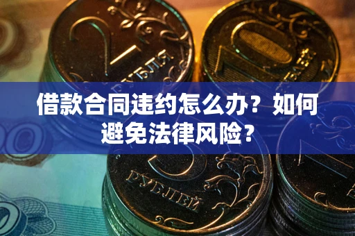 武汉借款合同违约怎么办？如何避免法律风险？