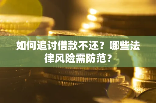 武汉如何追讨借款不还？哪些法律风险需防范？